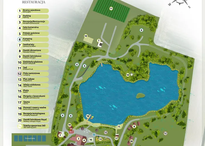 Forteca, Goscinne Nad Stawem Oda ve Kahvaltı 3*